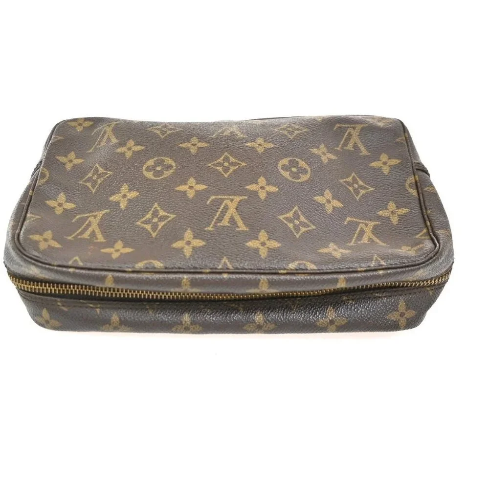 LOUIS VUITTON Trousse Toilette 23 Clutch Hand Bag Monogram Brown M47524 67KC355 - Picture 5 of 14
